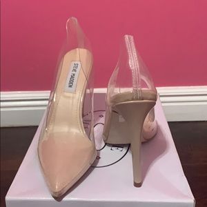 Vegas Clear Steve Madden Heels